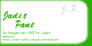 judit pant business card